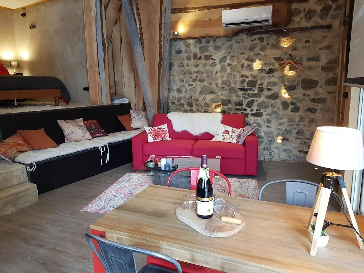 Villa Ancien cuvage du Beaujolais - Studio tout confort à Saint-Didier-sur-Beaujeu Hébergement de vacances